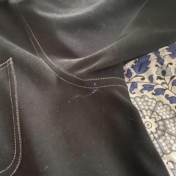 Classiques Entier Black Contrast Stitch Lightweight Jacket/Overshirt - Picture 5 of 5